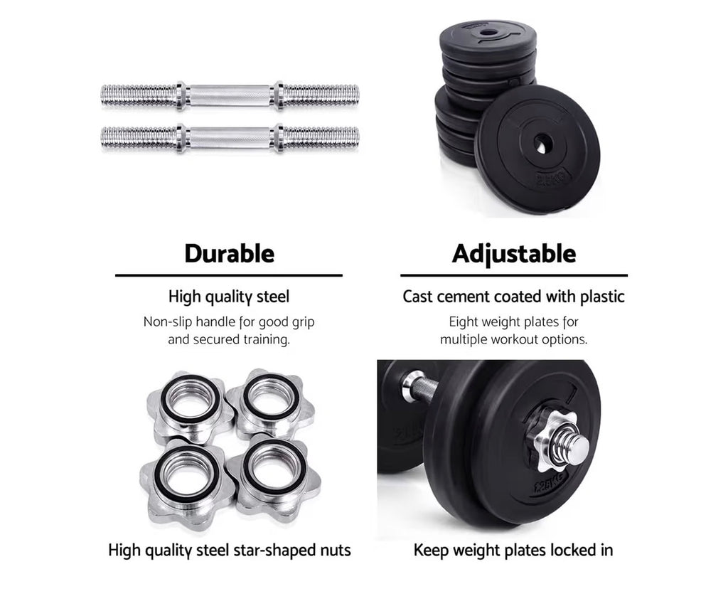 Everfit 20kg Dumbbell Set
