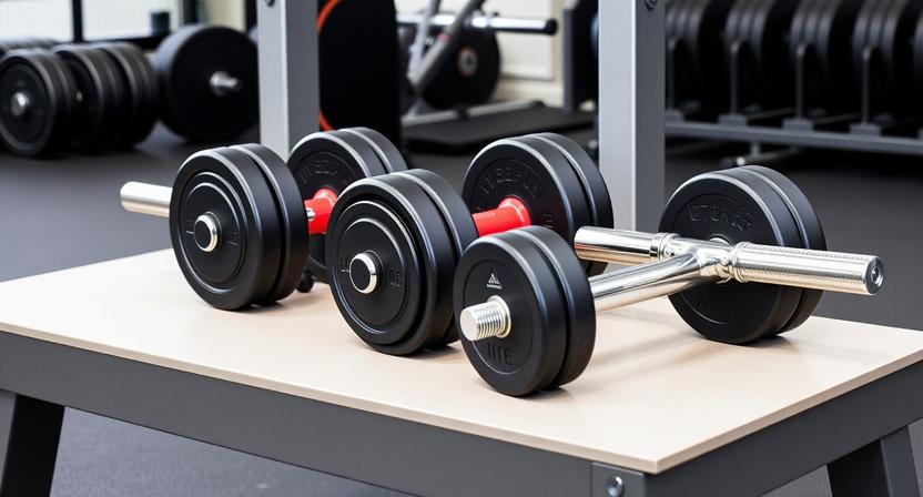 Everfit 40kg Adjustable Dumbbell and Barbell Set