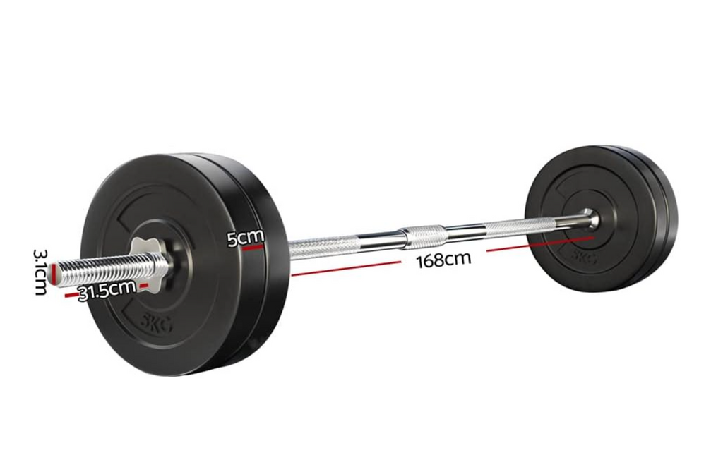 Everfit 28kg Barbell Set