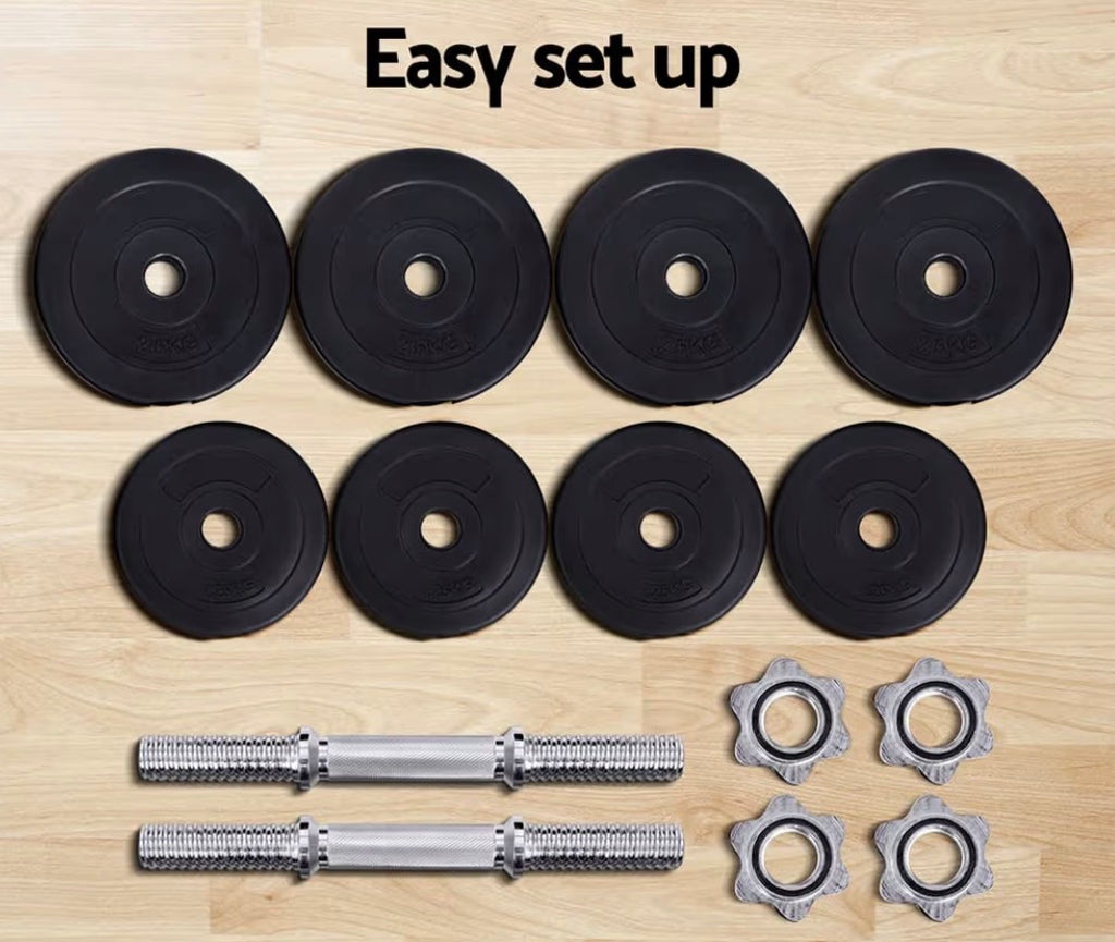 Everfit 20kg Dumbbell Set