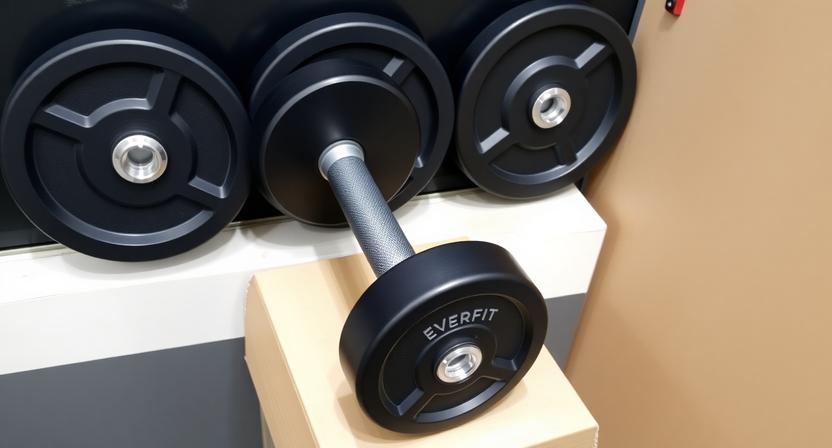 Everfit 2x10kg Weight Plates Set