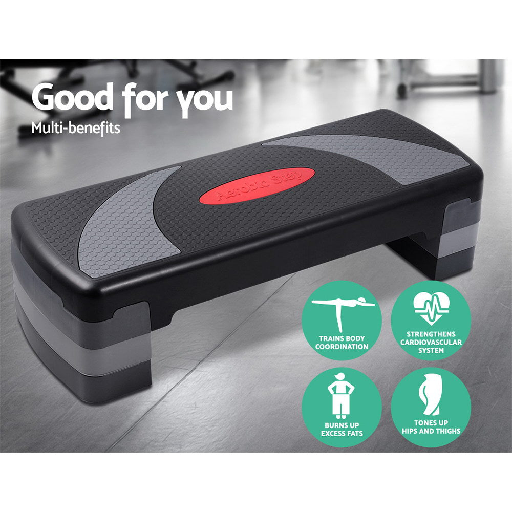 Everfit 3-Stufige Aerobic Step Bank