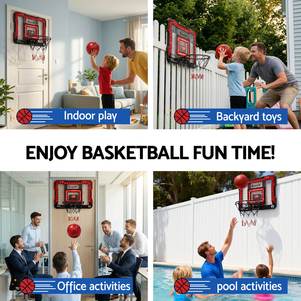 Everfit Mini Basketball Hoop Set