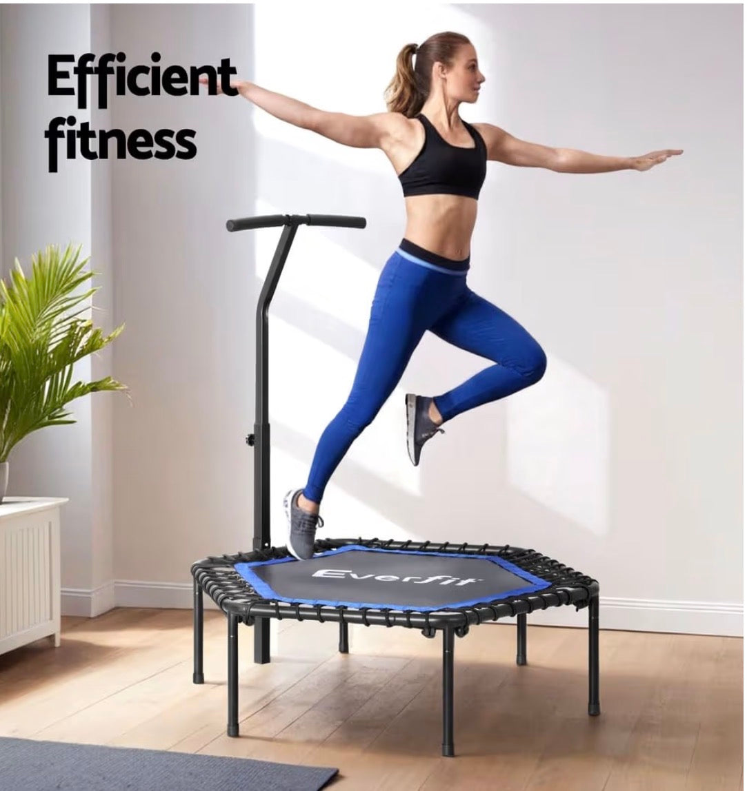 Everfit 48inch Hexagon Trampoline Blue