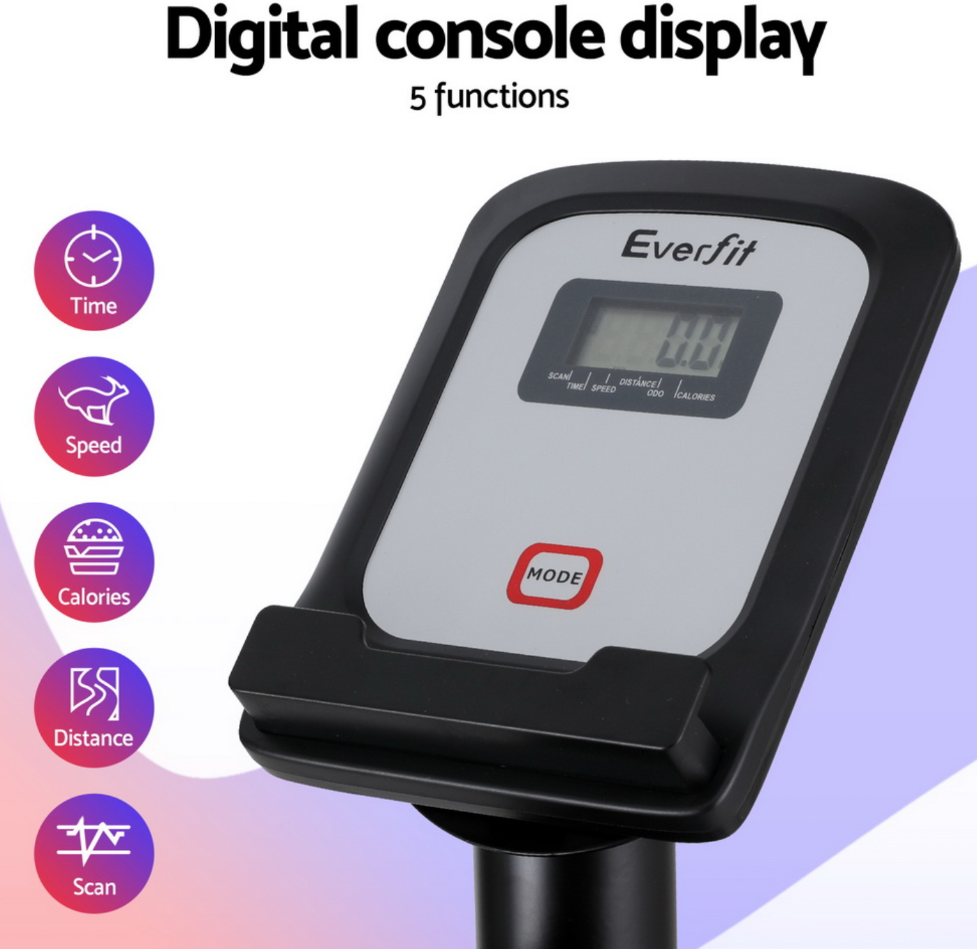 Everfit Exercise Bike with LCD Display