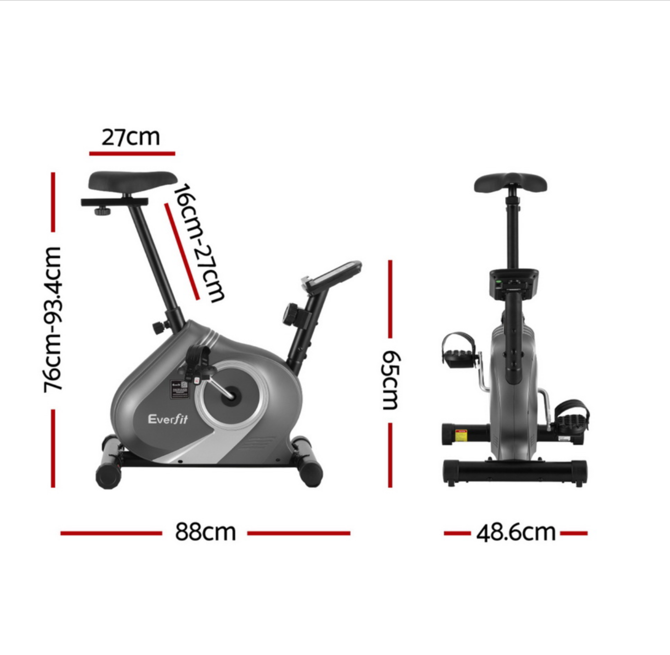 Everfit Exercise Bike with LCD Display