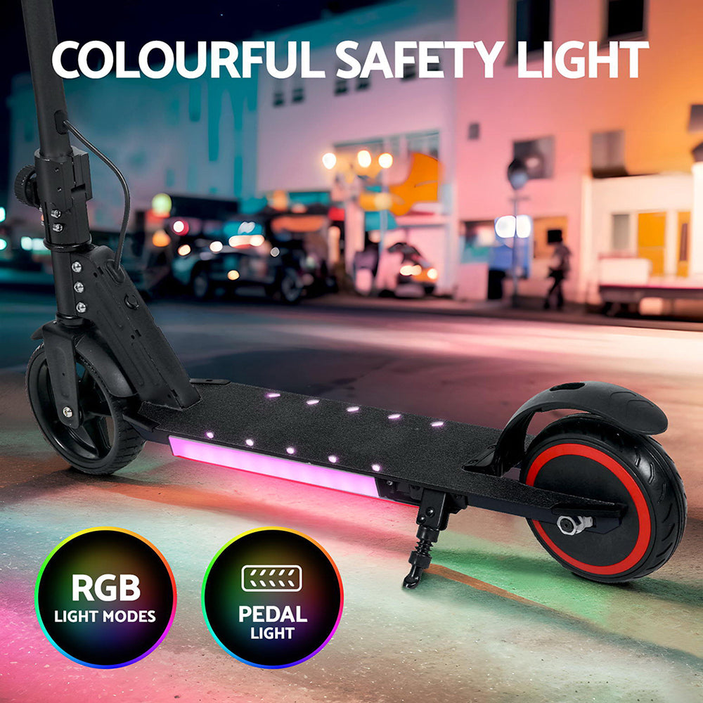 Electric Scooter 130W Folding Commuter Black