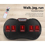 Everfit Vibration Machine Platform Black