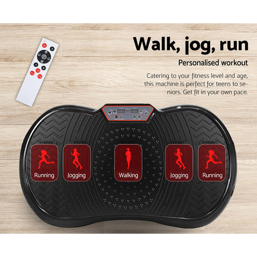 Everfit Vibration Machine Platform Black