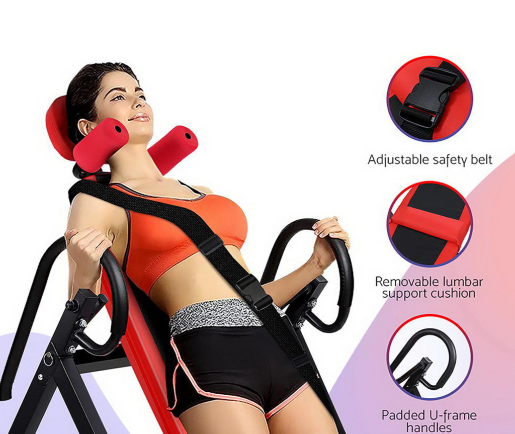 Everfit Inversion Table BLACK
