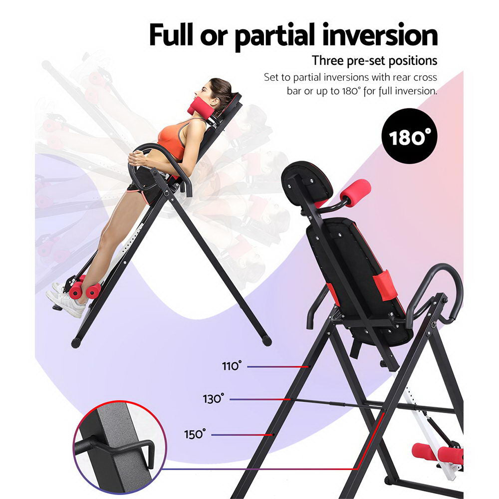 Everfit Gravity Back Stretcher Black/Red