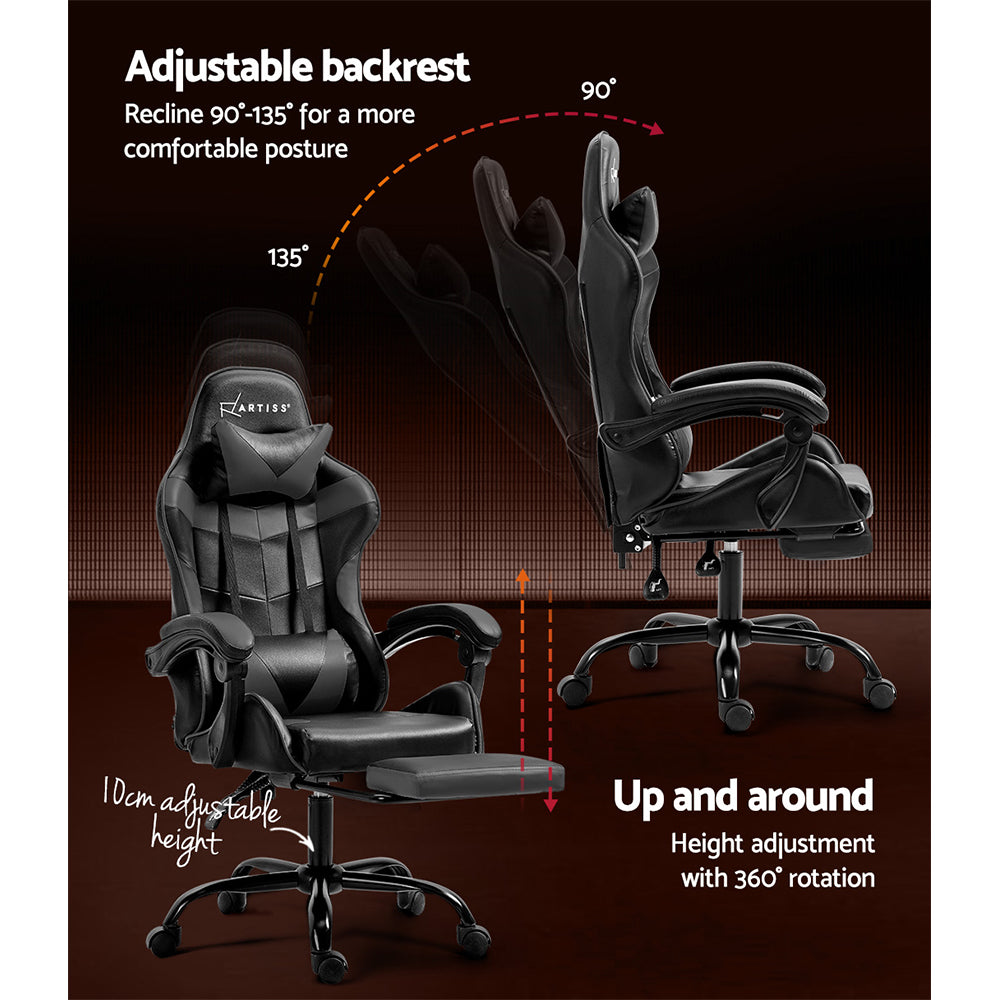 Artiss Gaming Chair Executive Grey