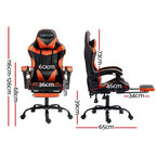 Artiss Gaming Chair Executive Orange
