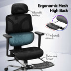 Artiss Ergonomic Chair With Footrest