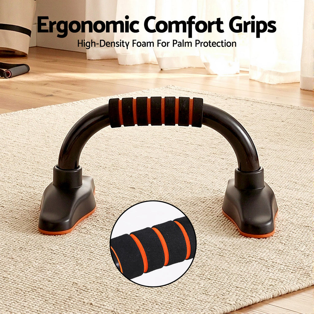 Everfit Push Up Bars Stands Parallel Handles Home Gym Fitness Strength Training