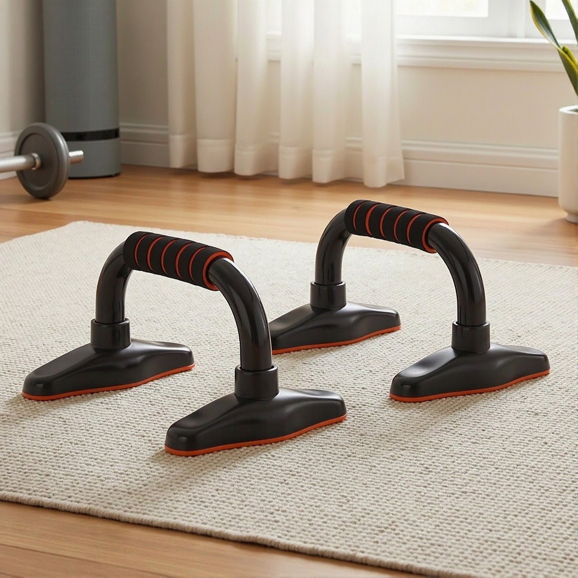 Everfit Push Up Bars Stands Parallel Handles Home Gym Fitness Strength Training