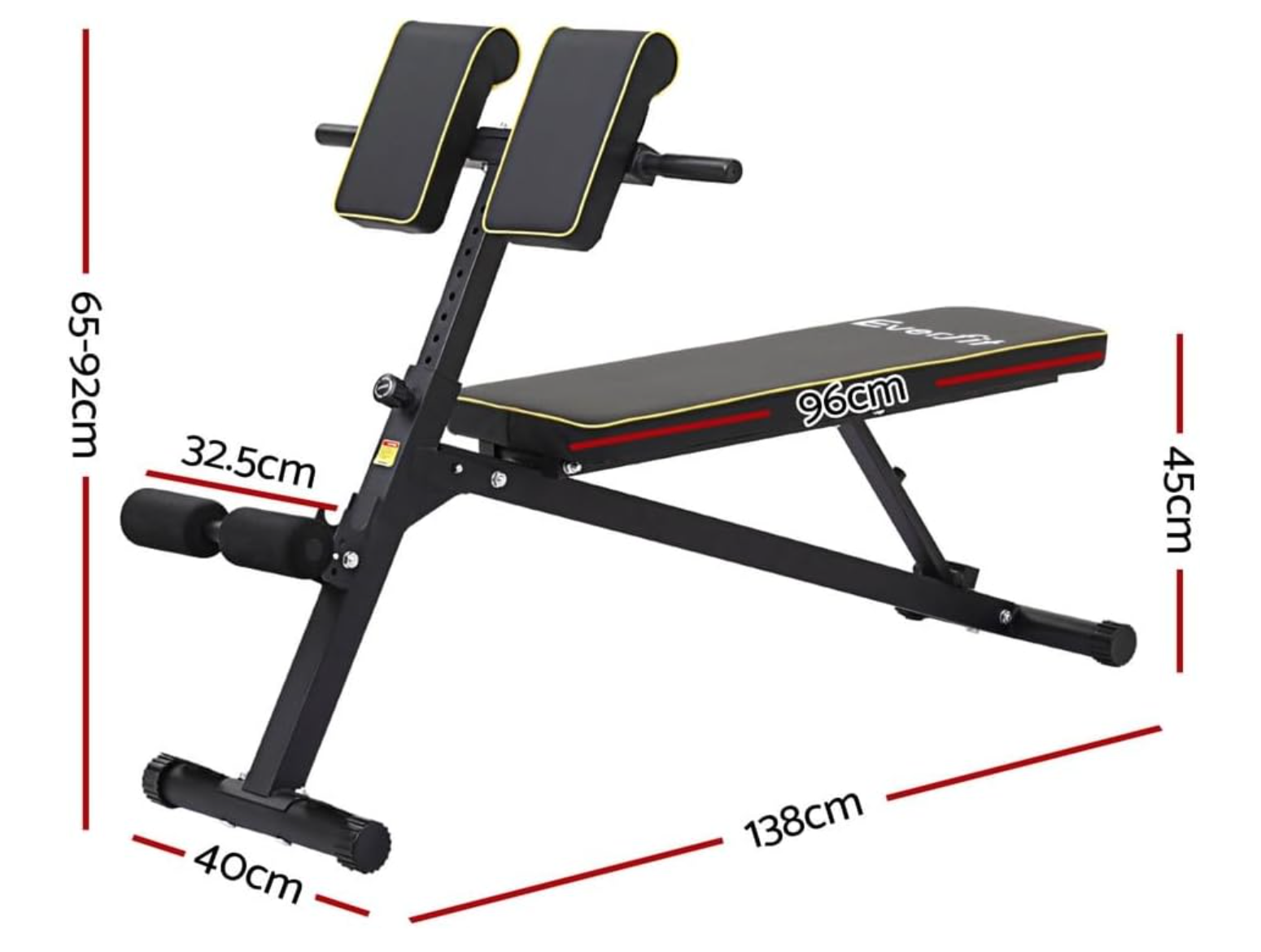 Everfit Roman Chair Adjustable Bench