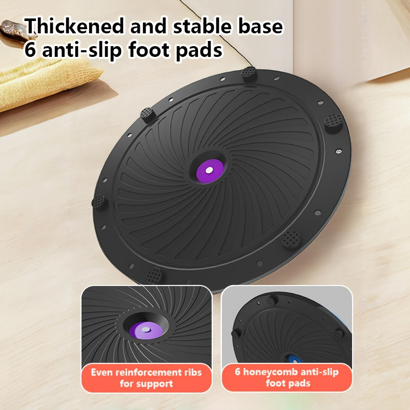 Hemisphere Trainer – Portable Inflatable Balance Trainer, specifically designed for core training, yoga, rehabilitation, and Pilates, equipped with a stable base. Suitable for home gyms, fitness centers, and physical conditioning.（GREY）