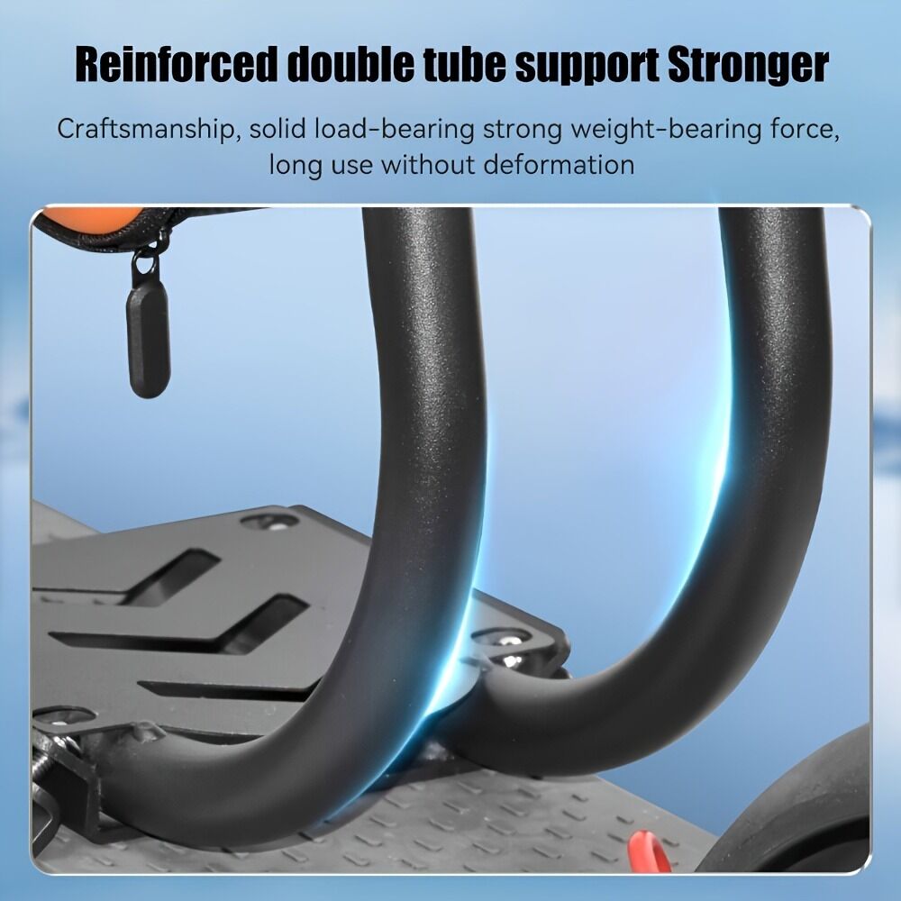 Electric Scooter Upgraded Alloy Luggage Rack! Detachable Storage Box + Ergonomic Seat.