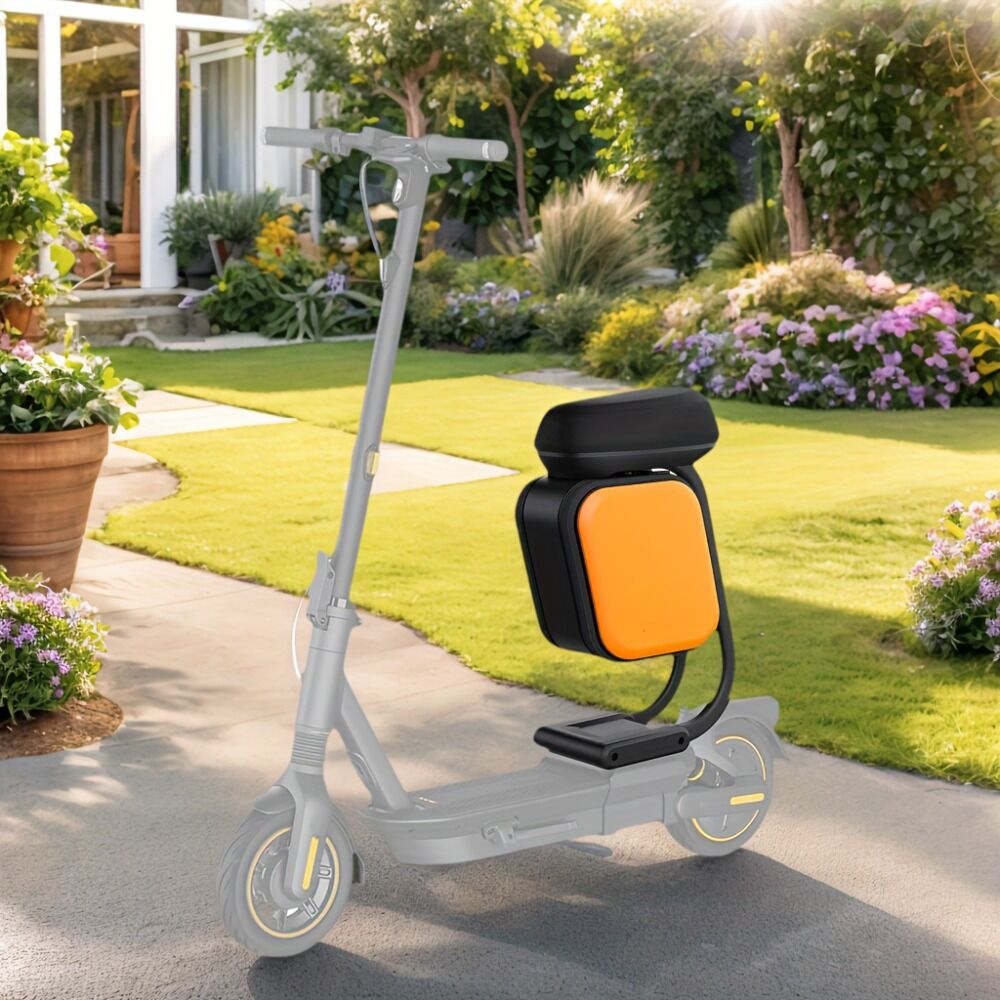 Electric Scooter Upgraded Alloy Luggage Rack! Detachable Storage Box + Ergonomic Seat.