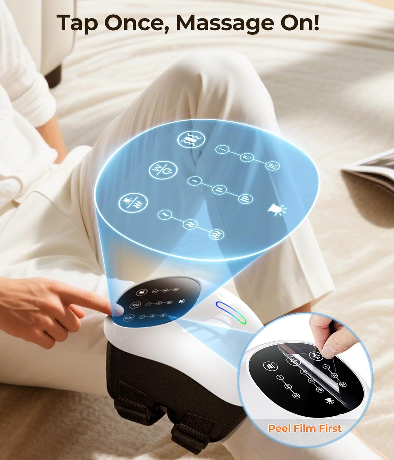 Cordless 360° Knee Massager