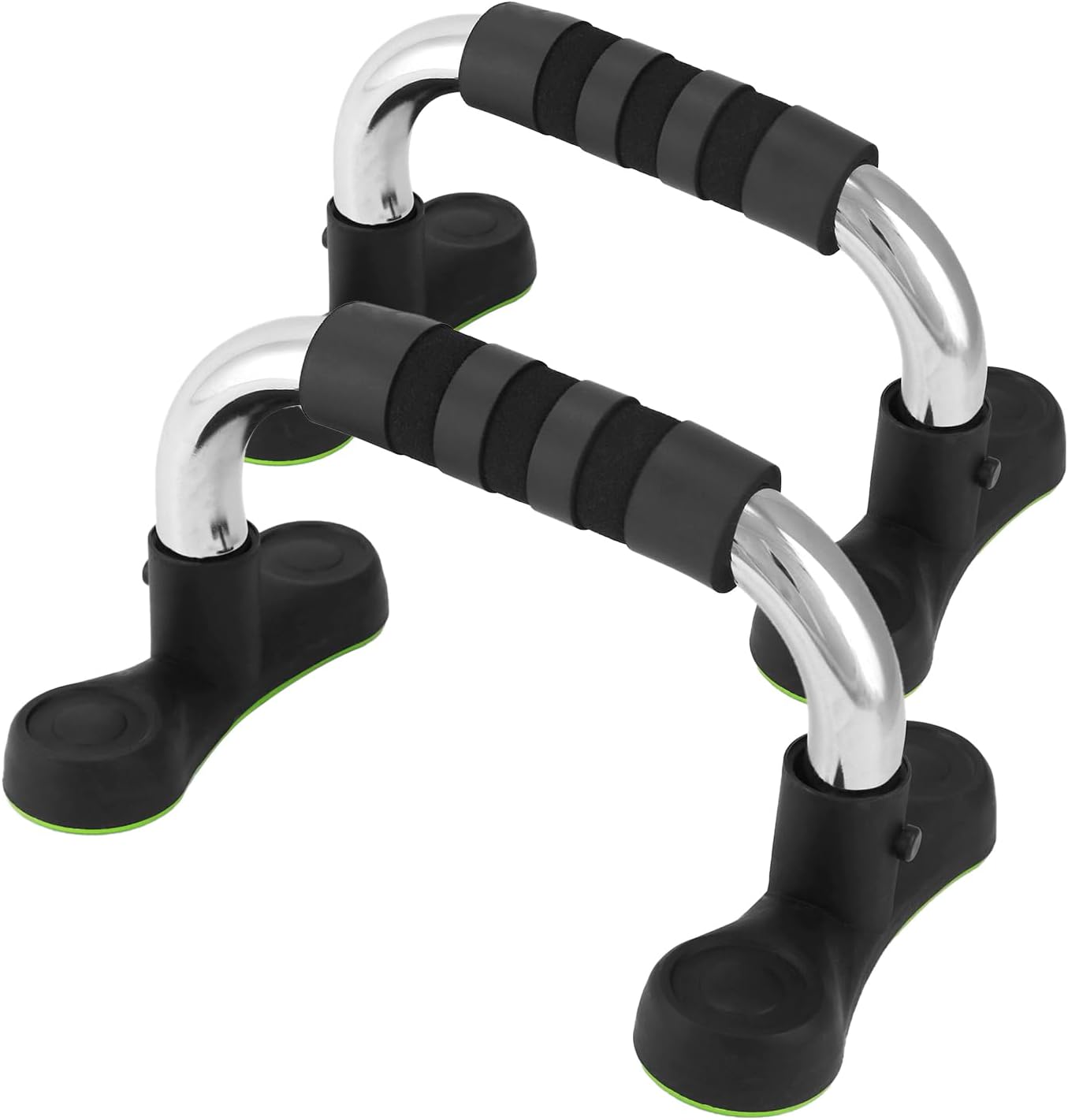 Steel Push Up Handles for Floor, Portable Push Up Stands with Non-Slip Grip, Angled Incline