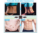 Wireless EMS Abdominal Toning Belt Red