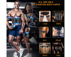 Wireless EMS Abdominal Toning Belt Red