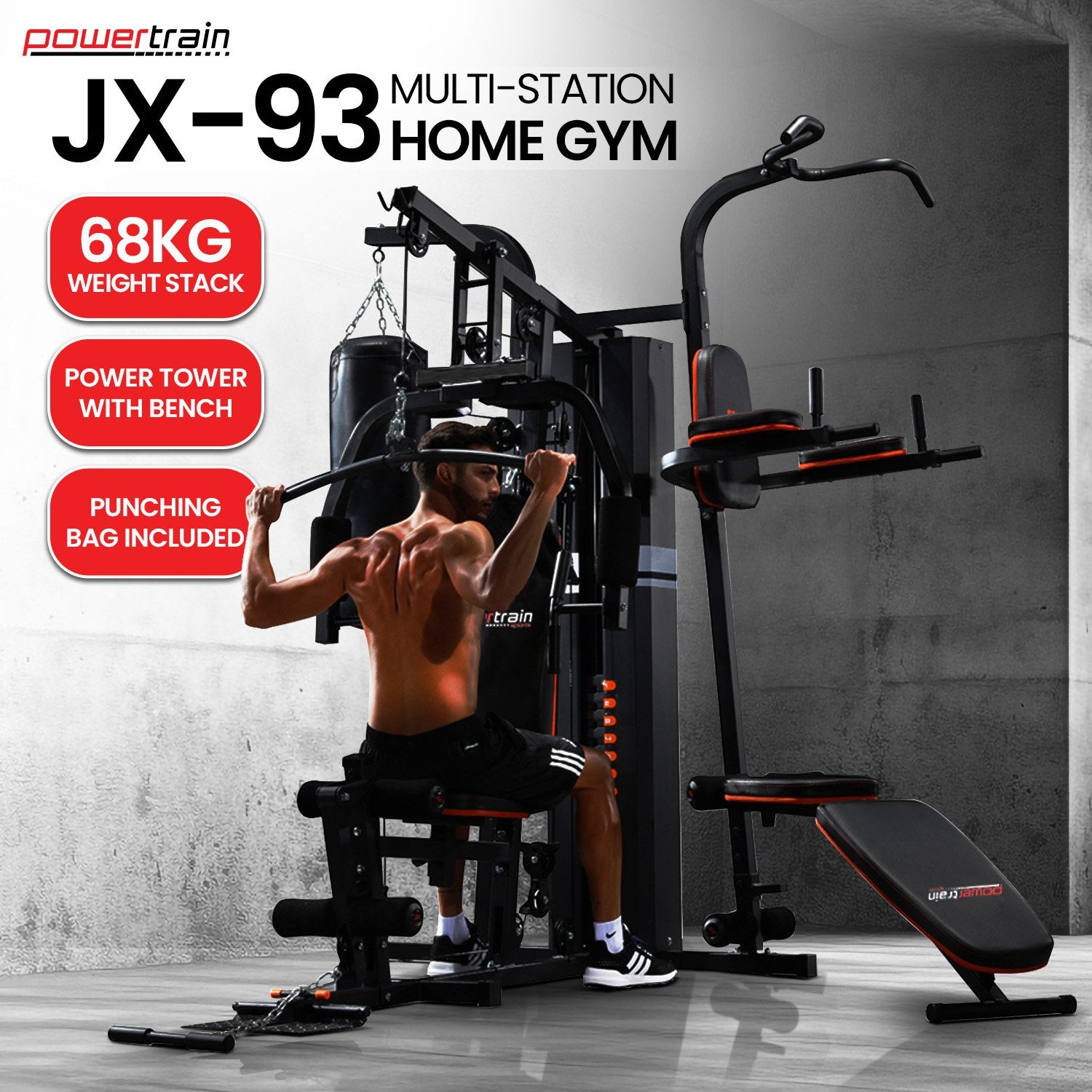 Powertrain Multi Station Gym