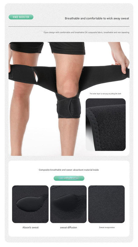 Adjustable Knee Brace Support X2 Black