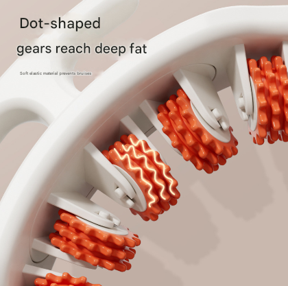 Leg & Body Massage Roller Orange and White