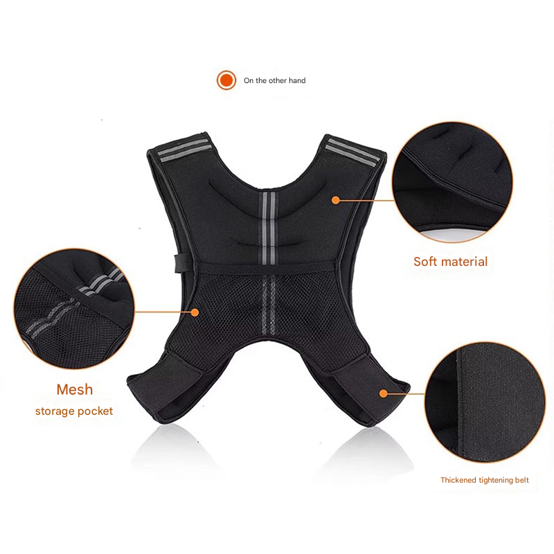 Weighted Vest (5KG) BLACK
